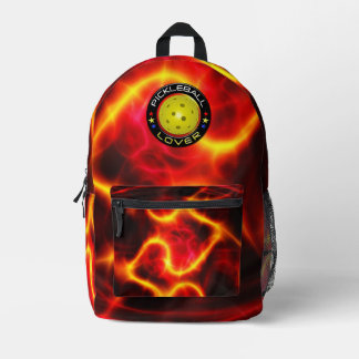 Pickleball Lover 1 Optionen Print Cut Sew Bag Bedruckter Rucksack