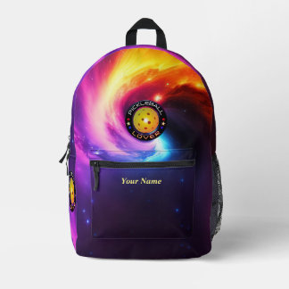 Pickleball Lover 1 Optionen Print Cut Sew Bag Bedruckter Rucksack