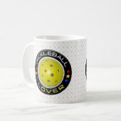 Pickleball Lover 1 Optionen Tasse (Vorderseite Links)