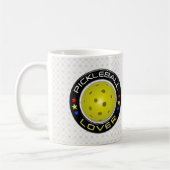 Pickleball Lover 1 Optionen Tasse (Links)