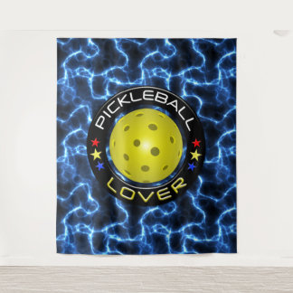 Pickleball Lover 1 Optionen Wandteppich