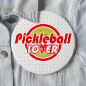 Pickleball Lover 2-2B Bildoptionen Button (Beispiel)