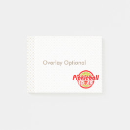 Pickleball Lover 2-2B Bildoptionen Post-it Klebezettel