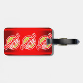 Pickleball Lover 2 Optionen Gepäckanhänger (Rückseite horizontal)