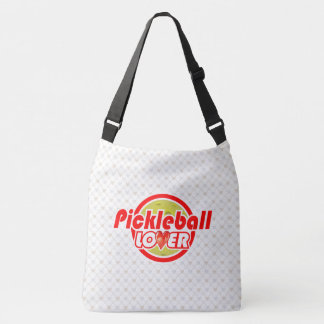 Pickleball Lover 2 Optionen Tragetaschen Mit Langen Trägern