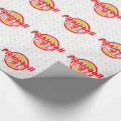 Pickleball Lover 2 Wrapping Paper Geschenkpapier (Ecke)