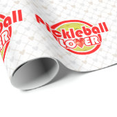 Pickleball Lover 2 Wrapping Paper Geschenkpapier (Rolleneckpunkt)