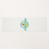 Pickleball Lover 2A-2B Optionen Yogamatte (Rückseite (Horizontal))