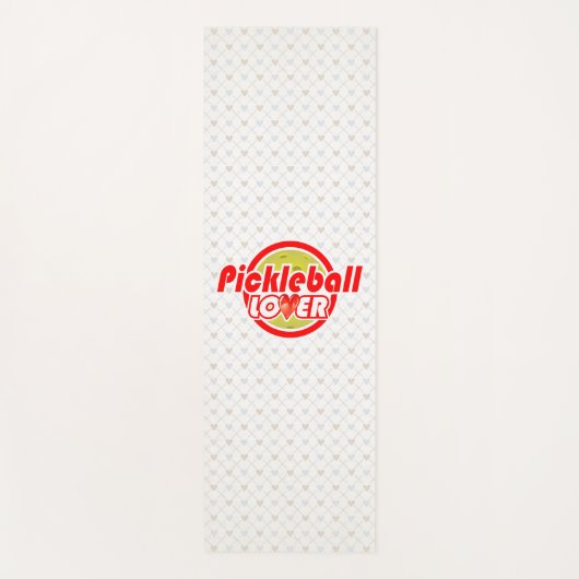 Pickleball Lover 2A-2B Optionen Yogamatte (Vorderseite)