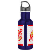 Pickleball Lover 2A Optionen Trinkflasche (Rückseite)