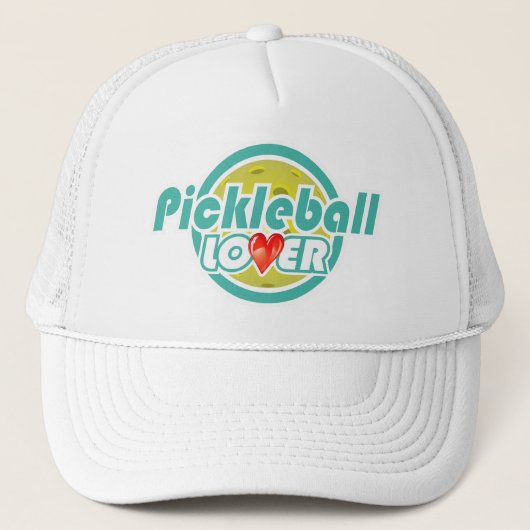 Pickleball Lover 2B Hat Truckerkappe (Vorderseite)