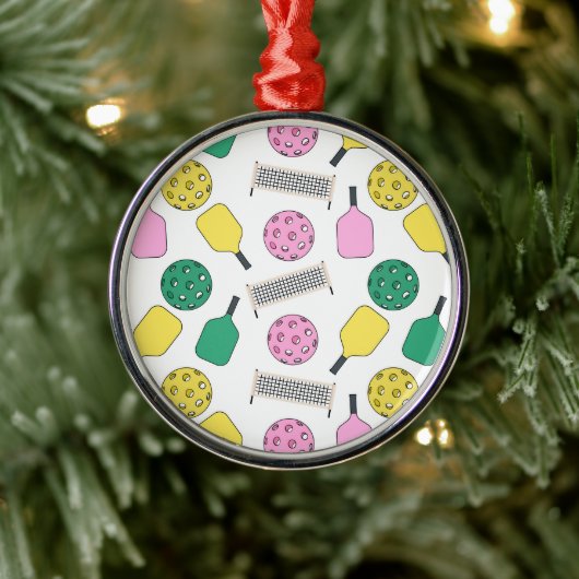 Pickleball Lover Christmas Ornament Keepsake (Baum)