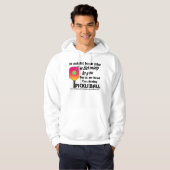 Pickleball Lover in meinem Kopf spiele ich Pickleb Hoodie (Vorne ganz)