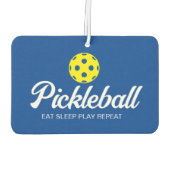 Pickleball Lover Luftkühler Autolufterfrischer (Rückseite)