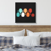 Pickleball Lover Retro Paddle Sport Vintag Leinwanddruck (Insitu (Schlafzimmer))