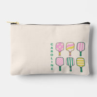 Pickleball Lover Retro Pink Green Personalisiert