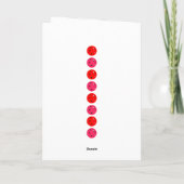 Pickleball Lover Valentine Drei kleine Worte Karte (Rückseite)