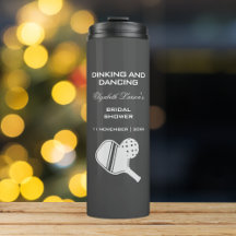 Pickleball Lovers Brautparty Black & White