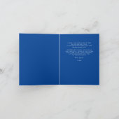 Pickleball Lovers Brautparty Neon Blue Dankeskarte (Innenseite)