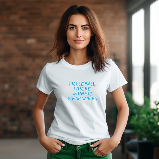 Pickleball Lover's Dream witziger, tuquoise Slogan T-Shirt