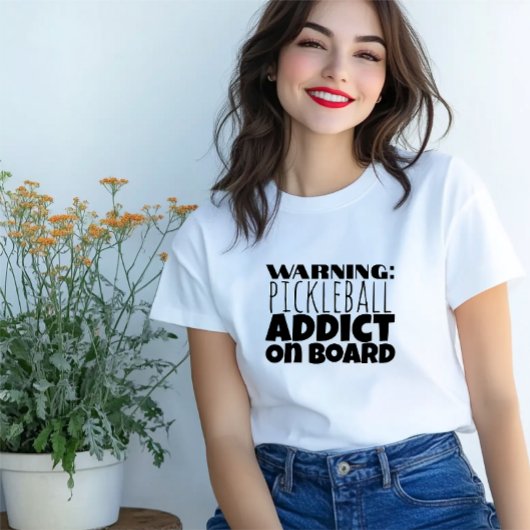 Pickleball Lovers Traumhaft schwarzer Slogan T - S T-Shirt