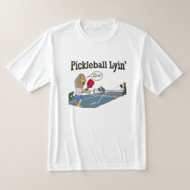 Pickleball Lyin’ Lion T - Shirt