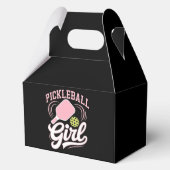 Pickleball Mädchen Spielerin Geschenkschachtel (Vorderseite)