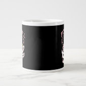 Pickleball Mädchen Spielerin Jumbo-Tasse (Vorderseite)