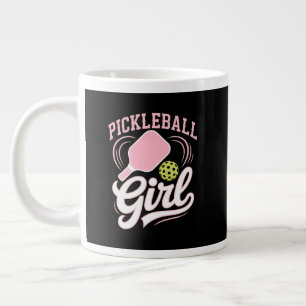 Pickleball Mädchen Spielerin Jumbo-Tasse