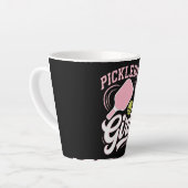 Pickleball Mädchen Spielerin Milchtasse (Linke Ecke)