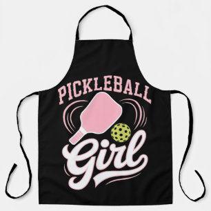 Pickleball Mädchen Spielerin Schürze