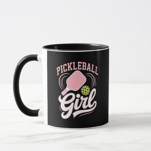 Pickleball-Mädchenspielerin Tasse (Links)
