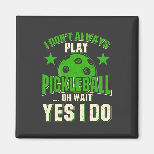 Pickleball Magnet (Vorne)