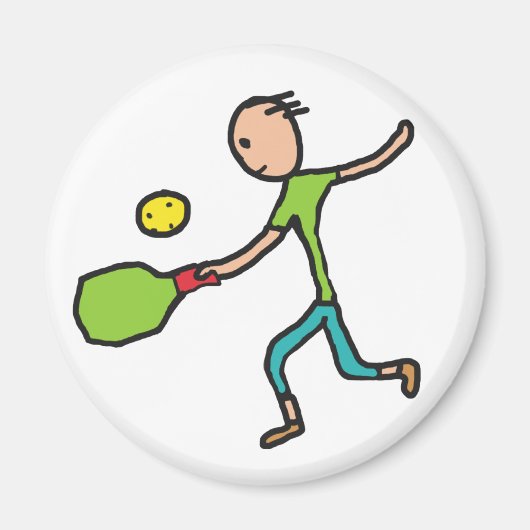 Pickleball Magnet (Vorne)