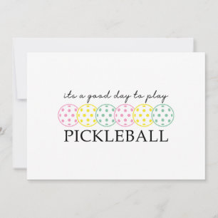 Pickleball Mama Player Paddle Sport Einladung