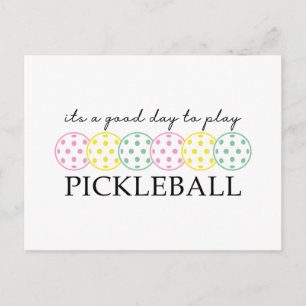 Pickleball Mama Player Paddle Sport Feiertagspostkarte