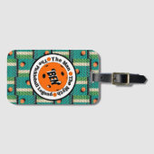 Pickleball Man, Myth, Legend Tournament Gepäckanhänger (Vorderseite (Horizontal))