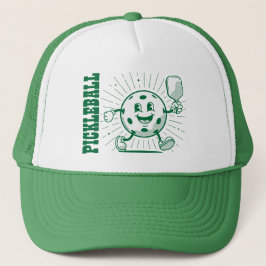 PICKLEBALL MASCOT TRUCKERKAPPE