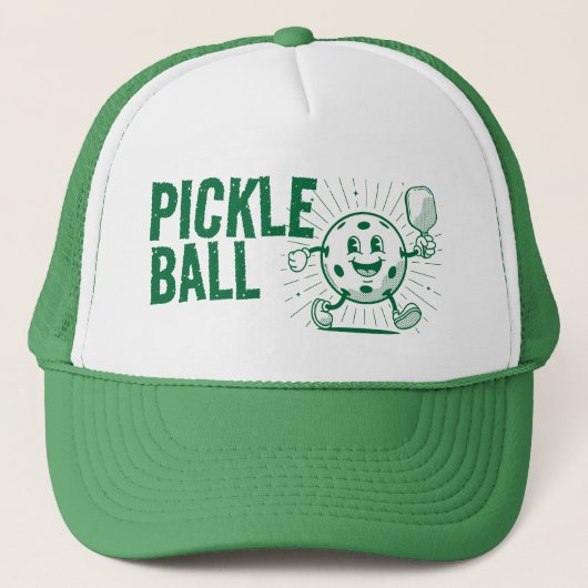 PICKLEBALL MASCOT TRUCKERKAPPE (Vorderseite)