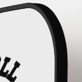 Pickleball Master Black Player Individuelle Name Pickleball Schläger (Linke Seite)