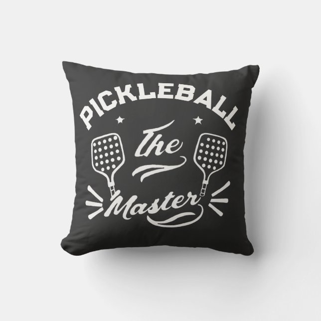 Pickleball Master Kissen (Vorderseite)