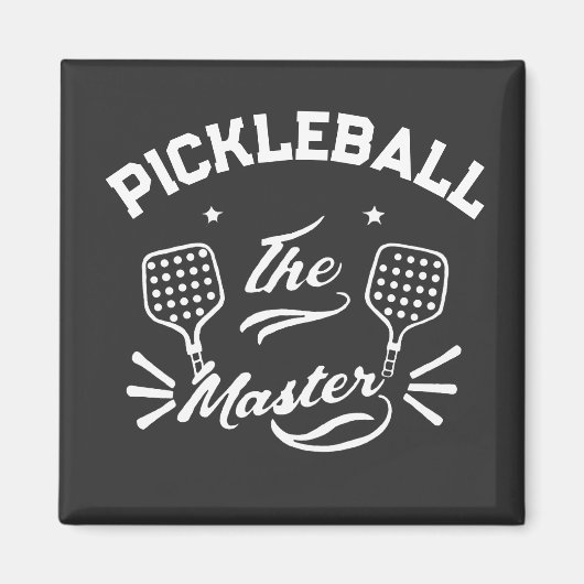 Pickleball Master Magnet (Vorne)