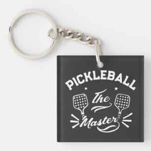 Pickleball Master Schlüsselanhänger