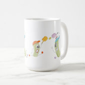 Pickleball Match Kaffeetasse (VorderseiteRechts)