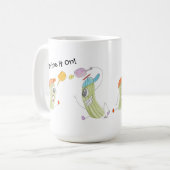 Pickleball Match Kaffeetasse (Vorderseite Links)