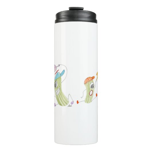 Pickleball Match Thermosbecher (Vorderseite)