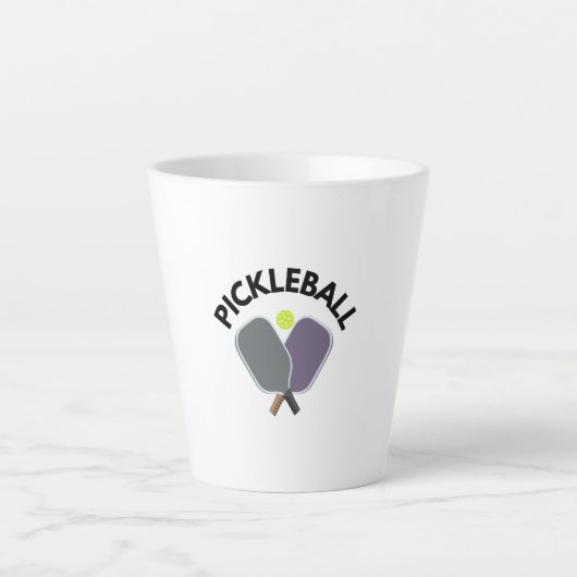 Pickleball Milchtasse (Vorderseite)