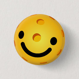 Pickleball Miniknopf-Gesicht Button