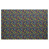 Pickleball - Mischung aus schwarzem Hintergrund Stoff (Fat Quarter (45,7 x 55,9 cm))