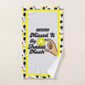 Pickleball Missed It By That Much Personalized Handtuch (Handtuch)